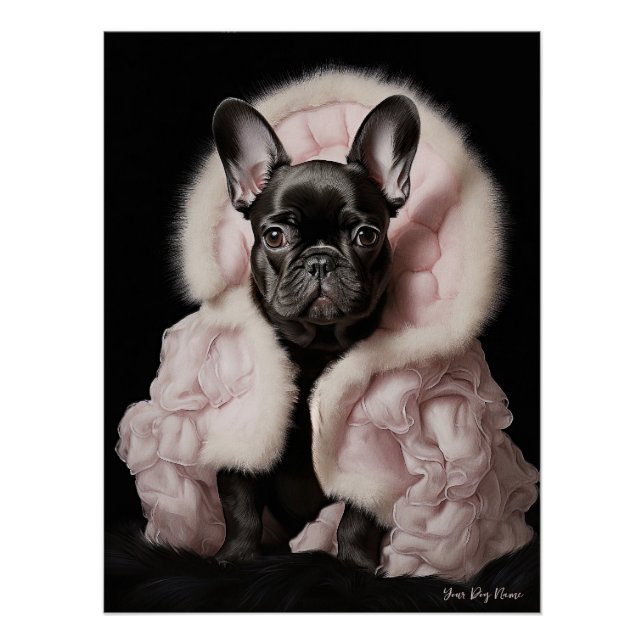 Poster Fashion Show, French Bulldog 01 - Jonathan Bonheur (Devant)
