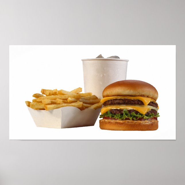 Poster Fast Food (Devant)