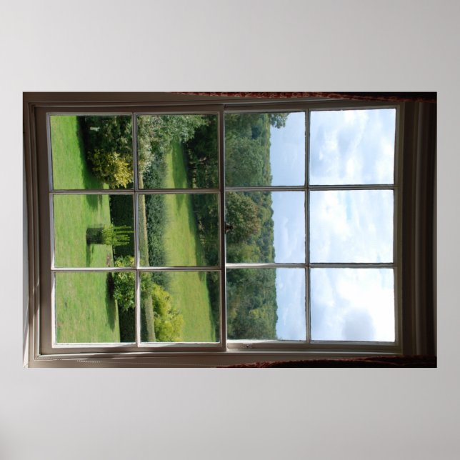 Poster Fausse fenêtre 2 (Devant)