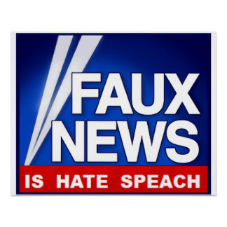 Poster Faux News
