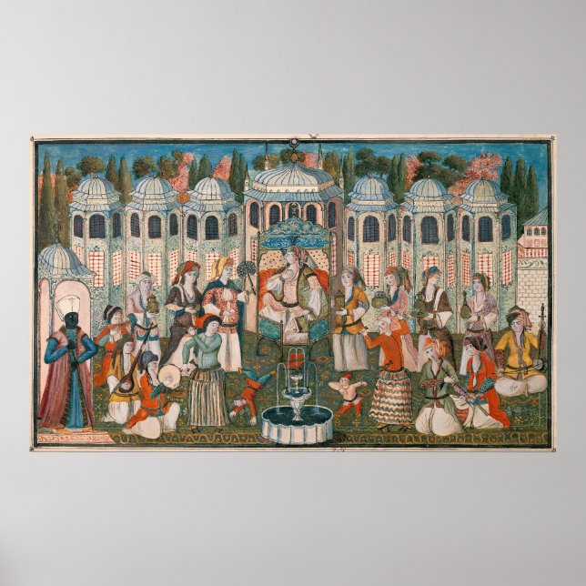 Poster Feast for the Valide Sultana (Devant)