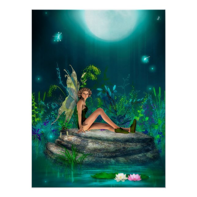 Poster Fée charmée (Devant)