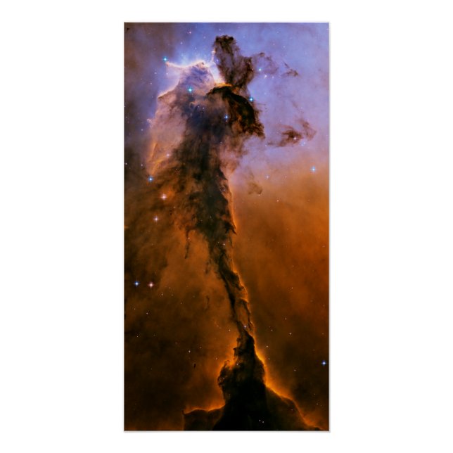 Poster Fée de la nébuleuse de l'Aigle NASA Abstrait (Devant)