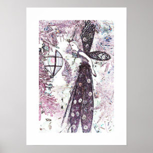 Poster Fée de Noël