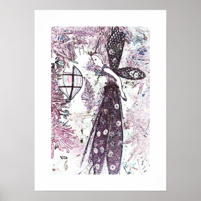 Poster Fée de Noël (Devant)