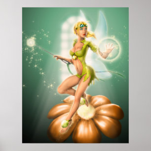 Poster Fée féroce