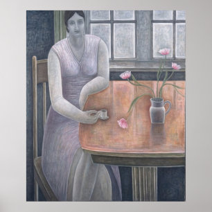 Poster Femme avec la petite tasse 2007