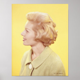 Poster Femme blonde 2