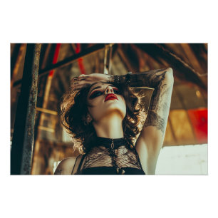 Poster Femme de cirque