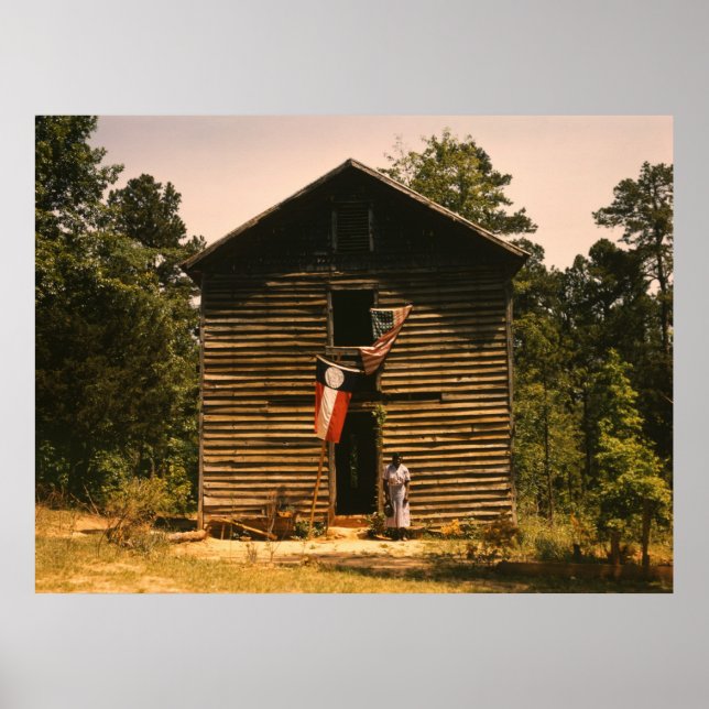 Poster Femme des plaines blanches, années 1940 (Devant)