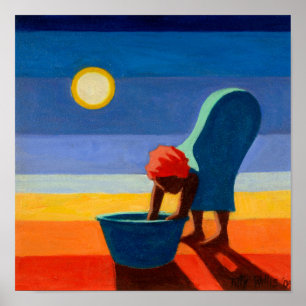 Poster Femme en flexion 2005