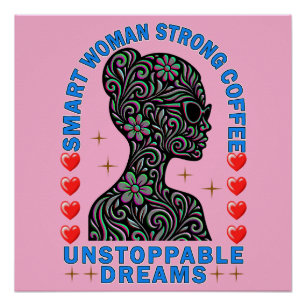 Poster femme forte