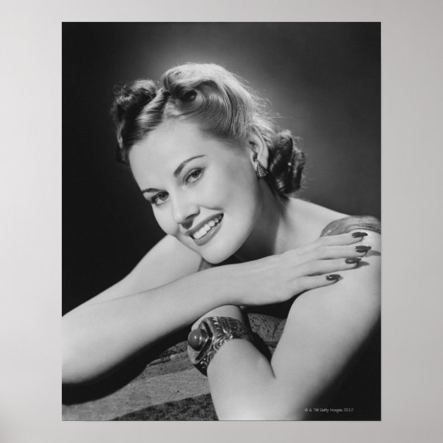 Poster Femme glamour (Devant)