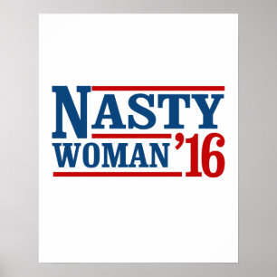 Poster Femme méchante 2016 - élection présidentielle --