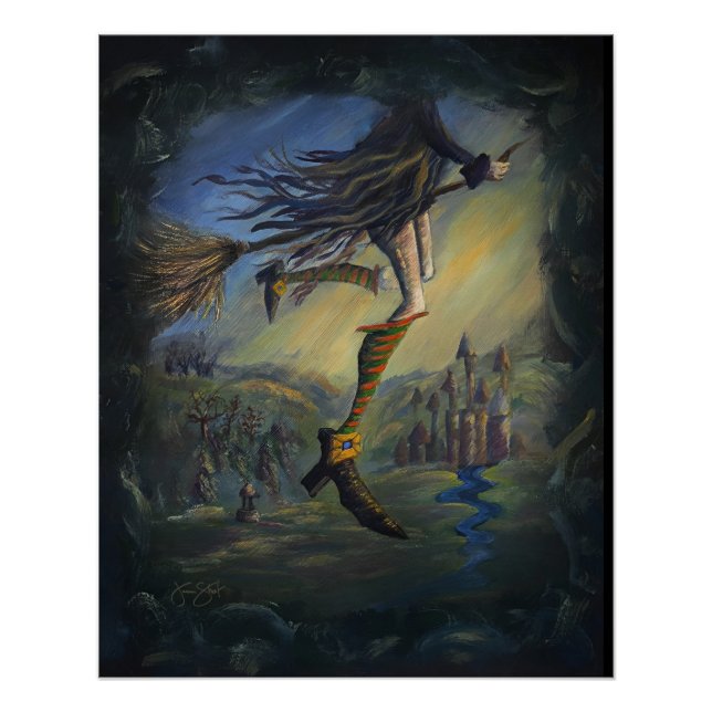 Poster Femme Sorcière (Devant)