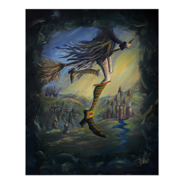 Poster Femme Sorcière Grande (Devant)