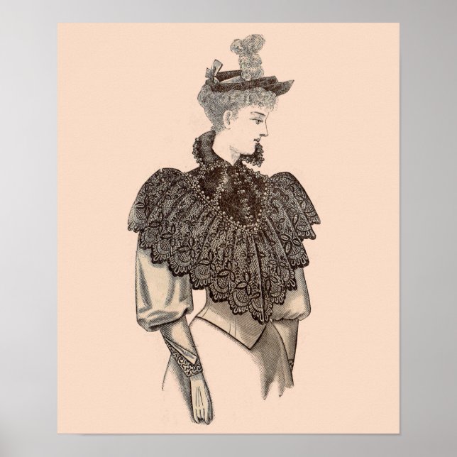 Poster Femme victorienne 1897 (Devant)