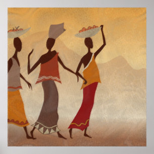 Poster Femmes africaines