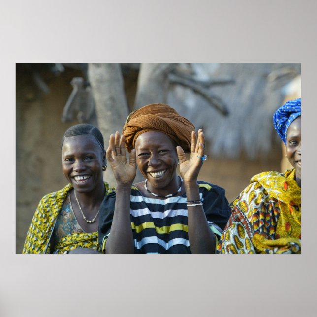 Poster Femmes africaines (Devant)