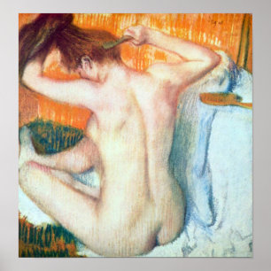 Poster Femmes aux toilettes par Edgar Degas