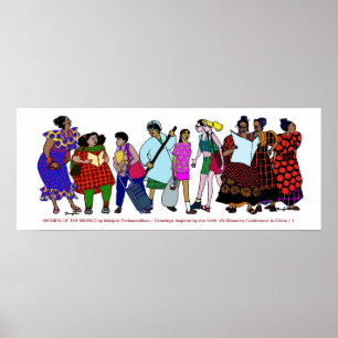 Poster Femmes de l'AFFICHE du monde - 1