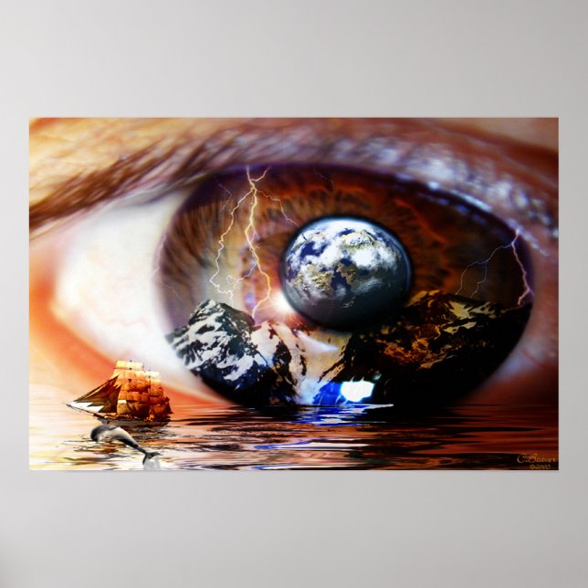 Poster fenêtre du rêveur (Devant)