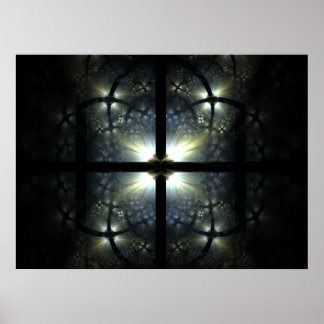 Poster Fenêtre en verre tendu