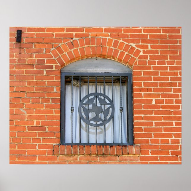 Poster Fenêtre Texas Star (Devant)