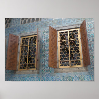 Poster Fenêtres étoilées