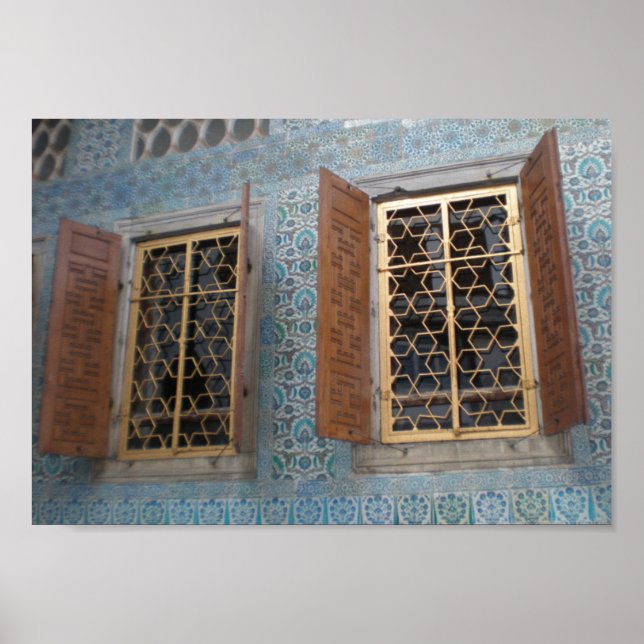 Poster Fenêtres étoilées (Devant)