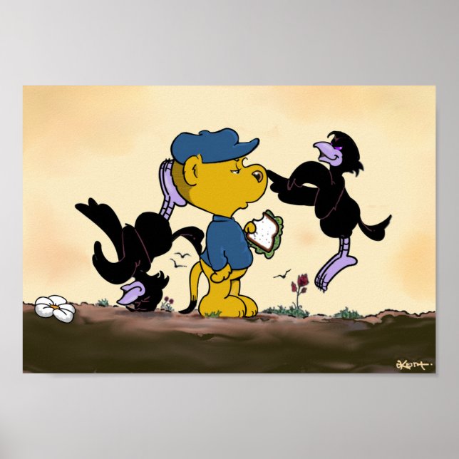 Poster Ferald & Pesky Crows (Devant)