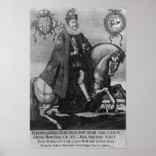Poster Ferdinand II, Saint Empereur Romain