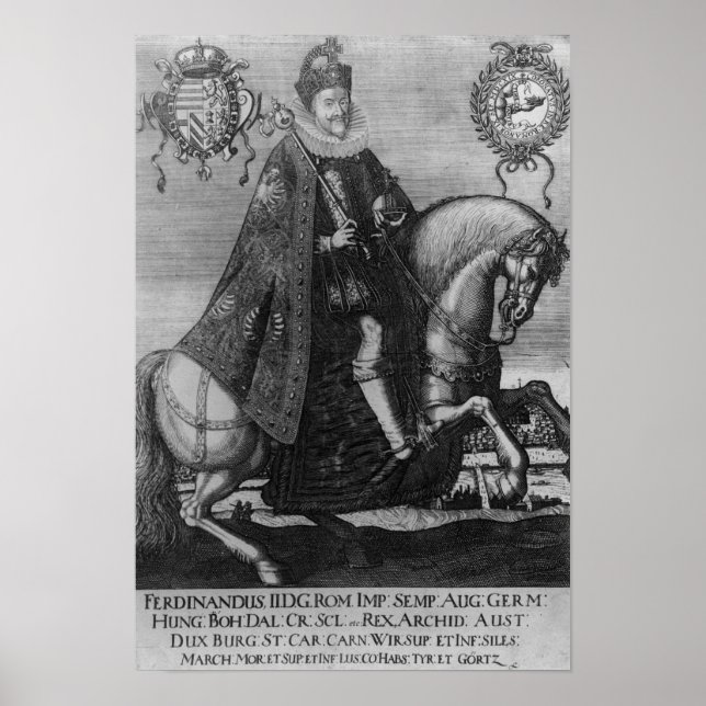 Poster Ferdinand II, Saint Empereur Romain (Devant)
