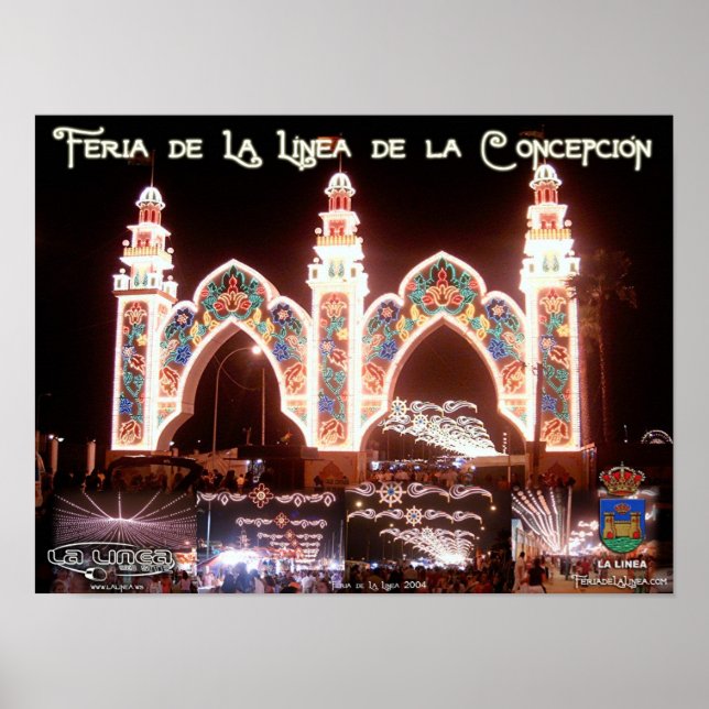 Poster Feria de La Linea de la Concepcion (Devant)