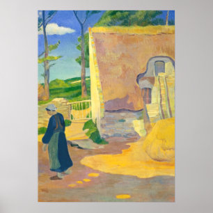 Poster Ferme chez Le Pouldu, 1890 (huile sur la toile)