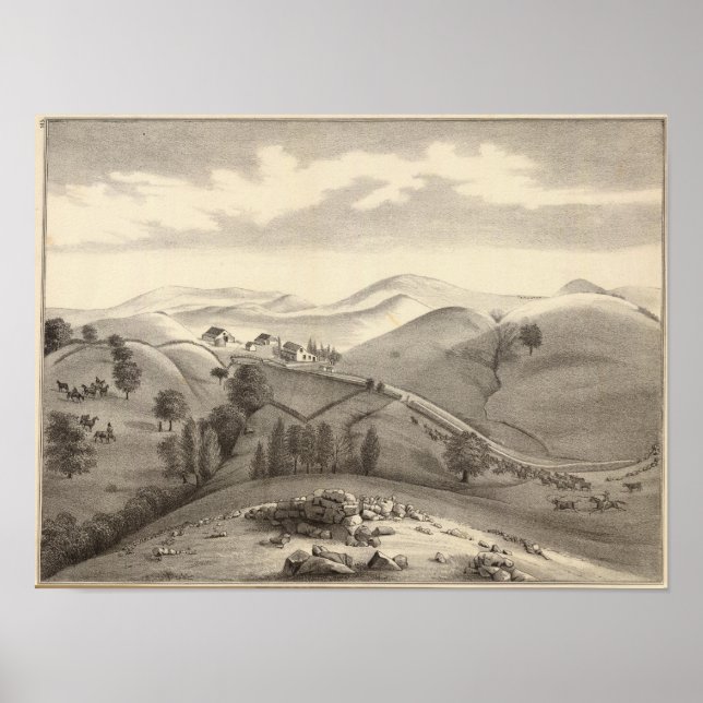 Poster Ferme de Blacow, Mission Peak (Devant)