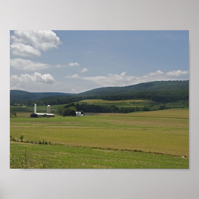 Poster Ferme rurale de Pennsylvanie (Devant)