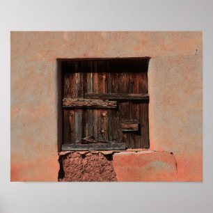 Poster Fermetures en bois dans Adobe House