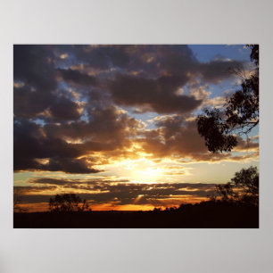 Poster Ferntree Gully Sunset