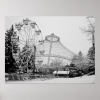 FERRIS WHEEL et R F P PAVILION - SPOKANE