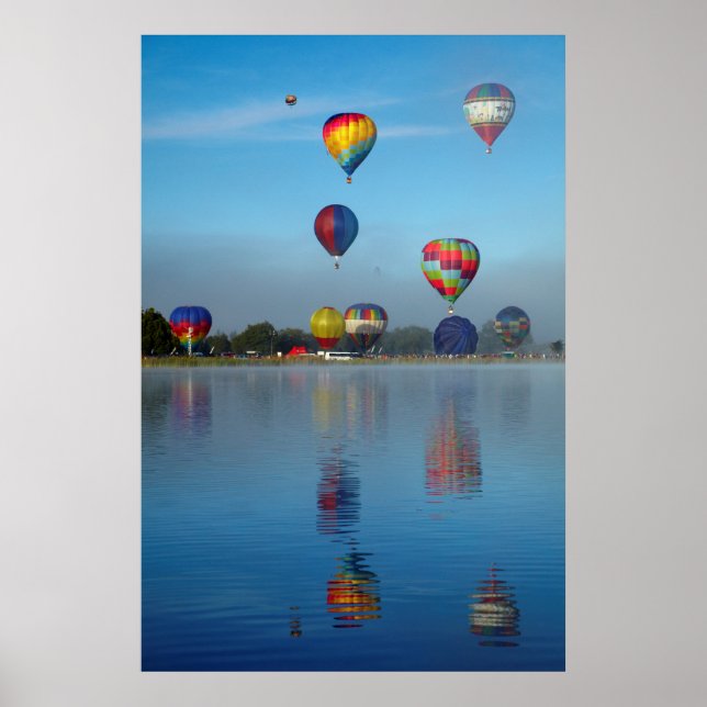 Poster Festival de montgolfière (Devant)