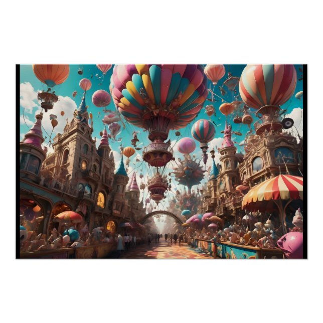 Poster Festival du ballon de carnaval (Devant)