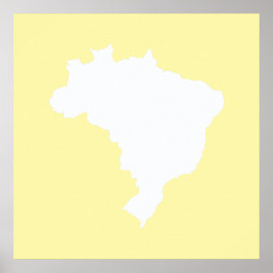 Poster Festive de crème au Brésil à Emporiomoffa