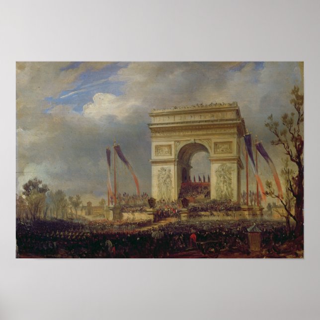 Poster Fête de la Fraternité à l'Arc de Triomphe (Devant)