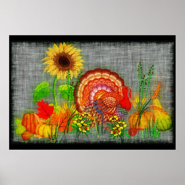 Poster Fête de la Turquie (Devant)