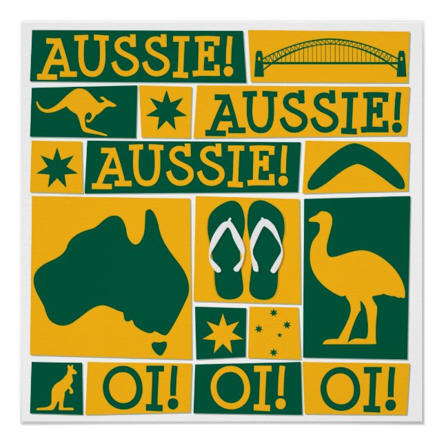 Poster Fête de l'Australie (Devant)
