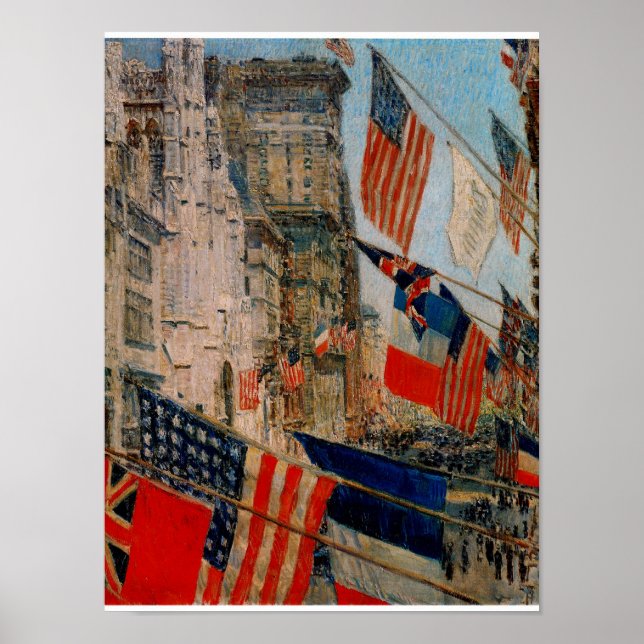 Poster Fête des Alliés, mai 1917 (Devant)