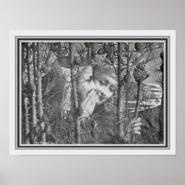 Poster "Fetes De Ceres" par Lucien Levy Dhurmer 12 x 16 (Devant)