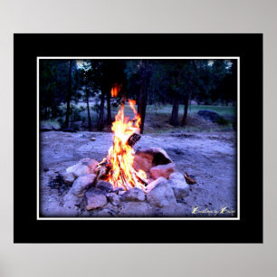Poster Feu de camp