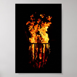 Poster Feu de four